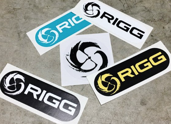 Stickers - Free With Purchase - Clothing, Stickers - Wake Wear, RIGG Wake Wear - RIGG Wake Wear